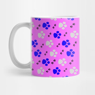 Flower Power Animal Paws Mug